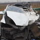 Jubin’s Model S after the crash.